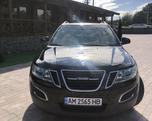 Черный Сааб 9-4 X, объемом двигателя 3 л и пробегом 240 тыс. км за 14000 $, фото 1 на Automoto.ua