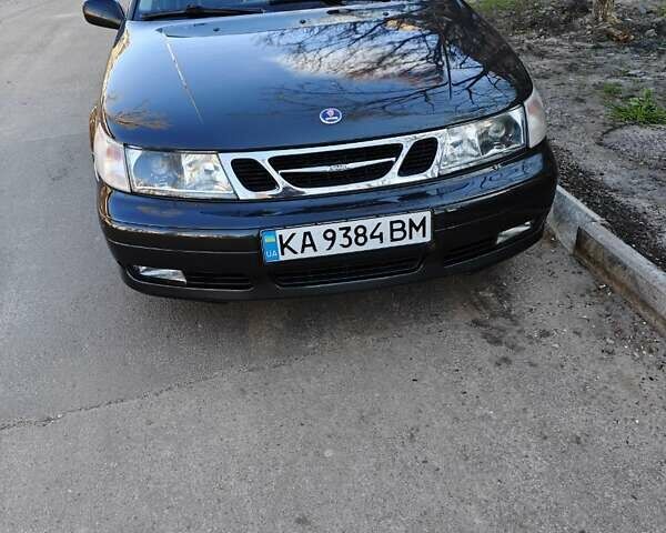 Черный Сааб 9-5, объемом двигателя 2 л и пробегом 508 тыс. км за 3800 $, фото 1 на Automoto.ua