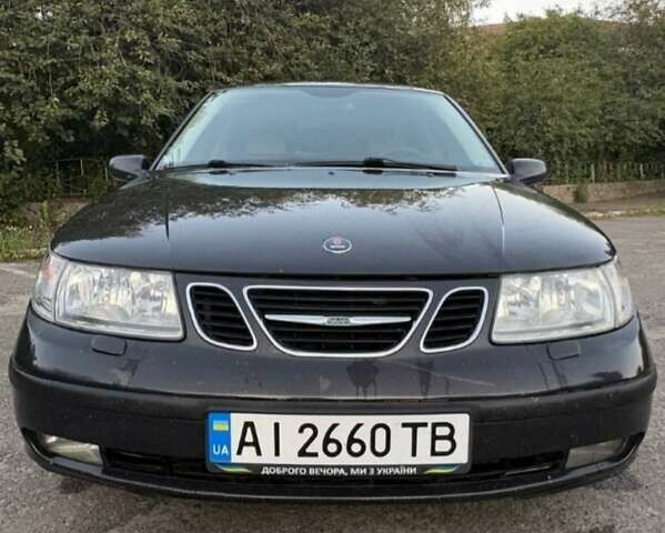 Черный Сааб 9-5, объемом двигателя 1.99 л и пробегом 289 тыс. км за 4200 $, фото 1 на Automoto.ua