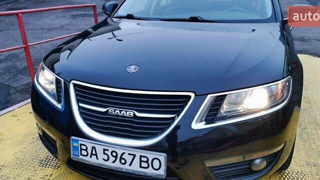 Черный Сааб 9-5, объемом двигателя 2 л и пробегом 96 тыс. км за 15007 $, фото 1 на Automoto.ua