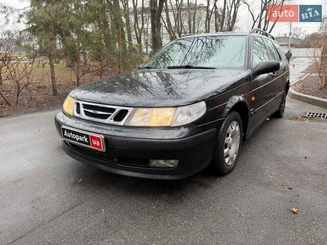 Черный Сааб 9-5, объемом двигателя 2.3 л и пробегом 450 тыс. км за 3490 $, фото 1 на Automoto.ua