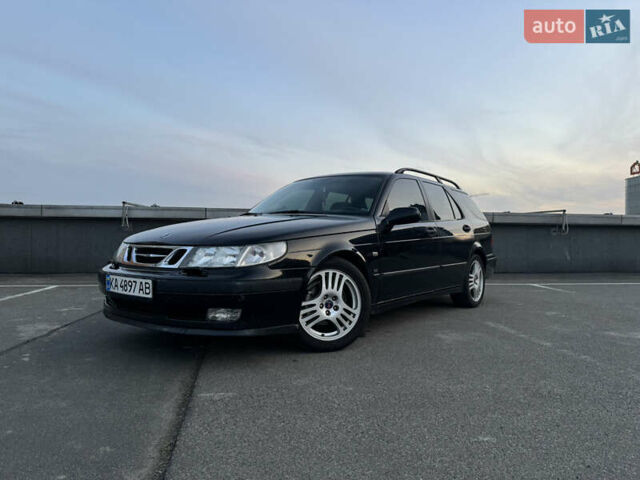 Чорний Сааб 9-5, об'ємом двигуна 2.29 л та пробігом 290 тис. км за 4700 $, фото 1 на Automoto.ua