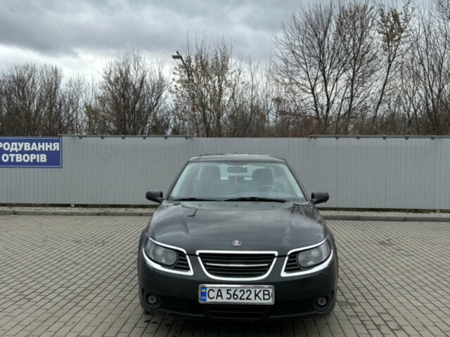 Черный Сааб 9-5, объемом двигателя 1.99 л и пробегом 254 тыс. км за 4700 $, фото 1 на Automoto.ua