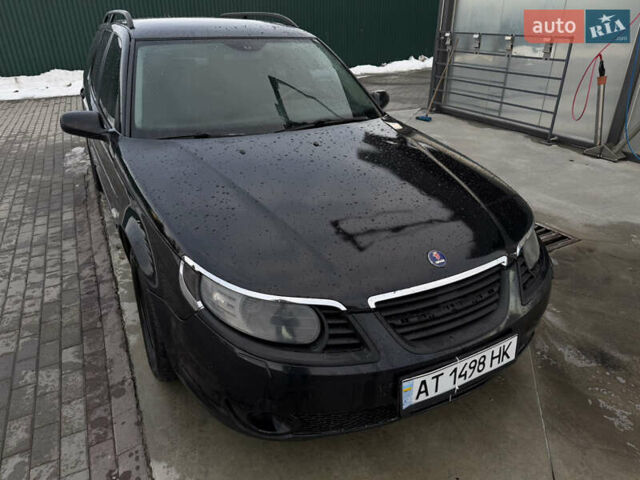 Чорний Сааб 9-5, об'ємом двигуна 2 л та пробігом 360 тис. км за 2900 $, фото 1 на Automoto.ua