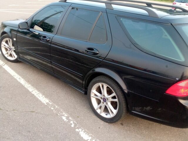 Чорний Сааб 9-5, об'ємом двигуна 1.9 л та пробігом 352 тис. км за 4739 $, фото 1 на Automoto.ua