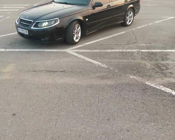 Чорний Сааб 9-5, об'ємом двигуна 1.9 л та пробігом 352 тис. км за 4739 $, фото 1 на Automoto.ua