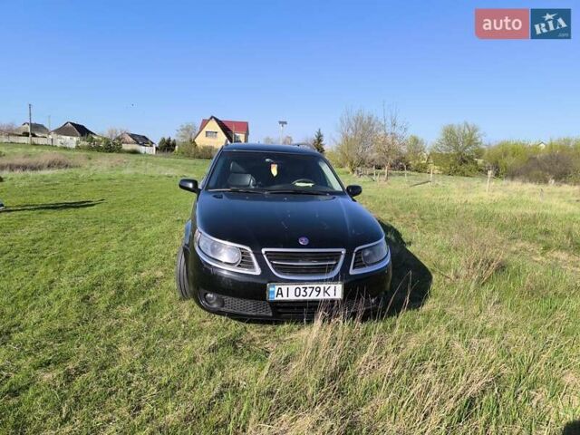 Черный Сааб 9-5, объемом двигателя 2 л и пробегом 255 тыс. км за 4444 $, фото 1 на Automoto.ua
