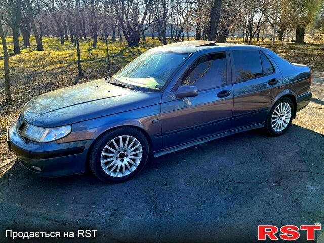 Серый Сааб 9-5, объемом двигателя 2.3 л и пробегом 350 тыс. км за 3400 $, фото 1 на Automoto.ua