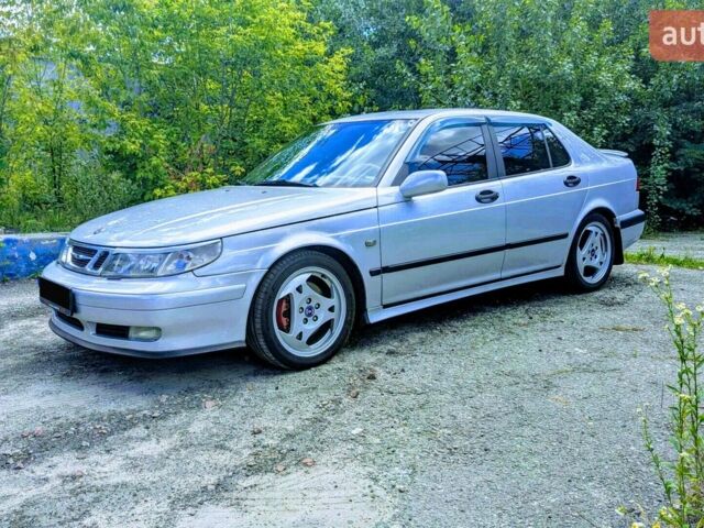 Сірий Сааб 9-5, об'ємом двигуна 2.29 л та пробігом 292 тис. км за 7750 $, фото 1 на Automoto.ua