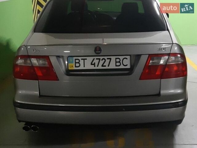 Серый Сааб 9-5, объемом двигателя 3 л и пробегом 300 тыс. км за 6000 $, фото 1 на Automoto.ua