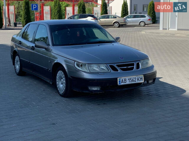 Сірий Сааб 9-5, об'ємом двигуна 2.29 л та пробігом 376 тис. км за 3300 $, фото 1 на Automoto.ua