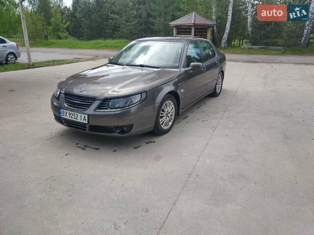 Серый Сааб 9-5, объемом двигателя 2.29 л и пробегом 360 тыс. км за 4950 $, фото 1 на Automoto.ua