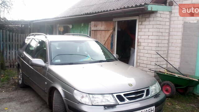 Сірий Сааб 9-5, об'ємом двигуна 2 л та пробігом 307 тис. км за 5500 $, фото 1 на Automoto.ua
