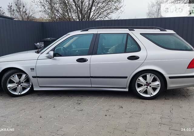 Сірий Сааб 9-5, об'ємом двигуна 2.3 л та пробігом 245 тис. км за 6500 $, фото 1 на Automoto.ua