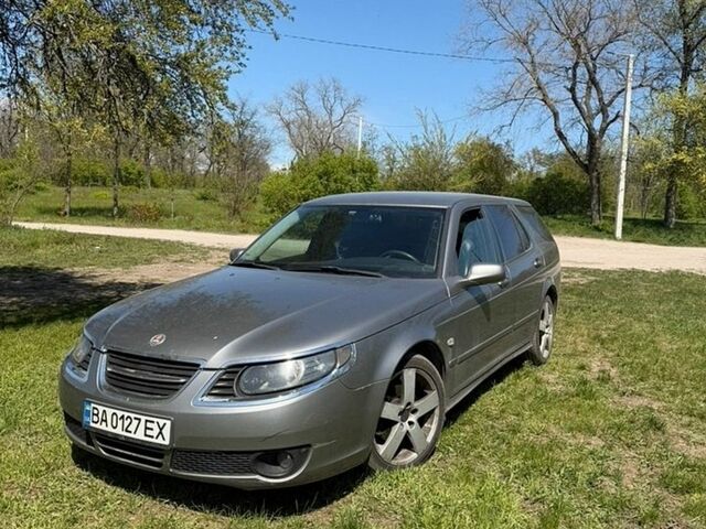 Сірий Сааб 9-5, об'ємом двигуна 1.91 л та пробігом 243 тис. км за 5000 $, фото 1 на Automoto.ua