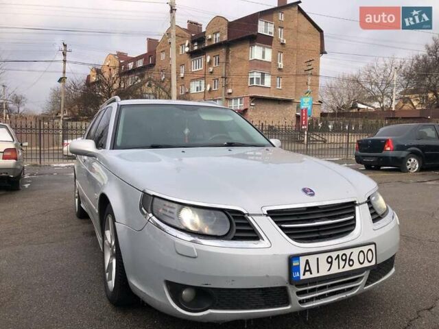Серый Сааб 9-5, объемом двигателя 1.9 л и пробегом 360 тыс. км за 6200 $, фото 1 на Automoto.ua