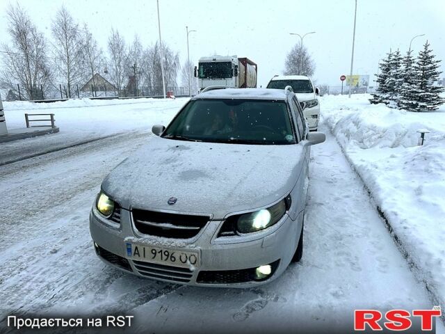 Серый Сааб 9-5, объемом двигателя 1.9 л и пробегом 0 тыс. км за 6200 $, фото 1 на Automoto.ua