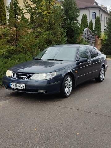 Синий Сааб 9-5, объемом двигателя 2.29 л и пробегом 450 тыс. км за 2700 $, фото 1 на Automoto.ua