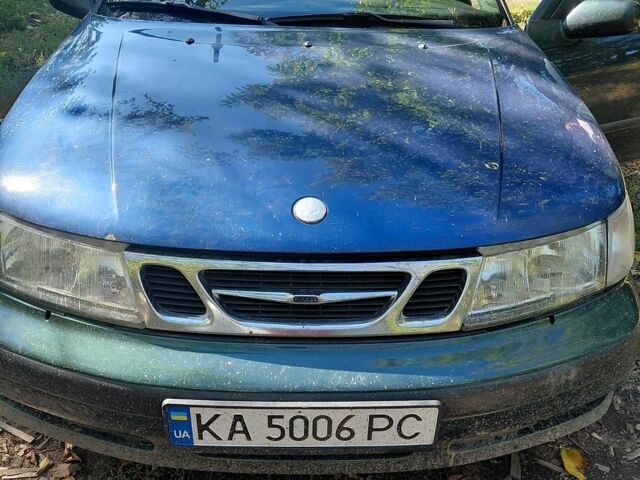 Синий Сааб 9-5, объемом двигателя 2.3 л и пробегом 390 тыс. км за 2500 $, фото 1 на Automoto.ua