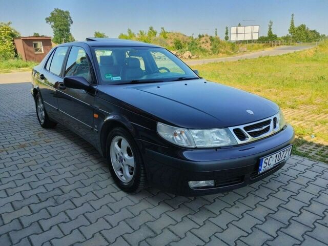 Синий Сааб 9-5, объемом двигателя 2 л и пробегом 259 тыс. км за 900 $, фото 1 на Automoto.ua
