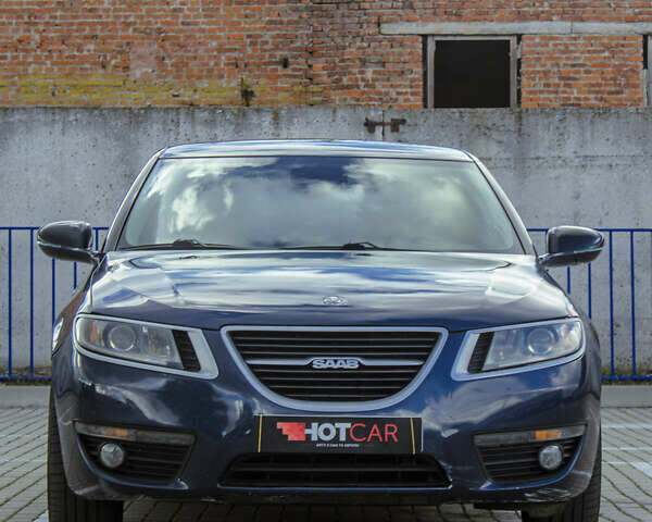 Синий Сааб 9-5, объемом двигателя 2 л и пробегом 235 тыс. км за 8700 $, фото 1 на Automoto.ua
