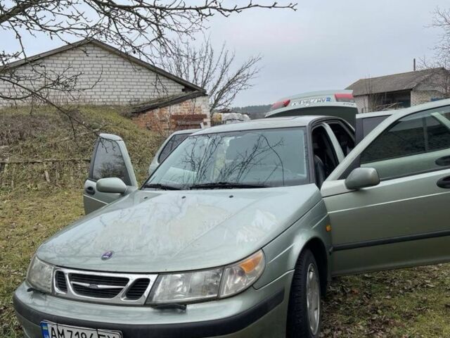 Зеленый Сааб 9-5, объемом двигателя 2.3 л и пробегом 3 тыс. км за 2800 $, фото 1 на Automoto.ua