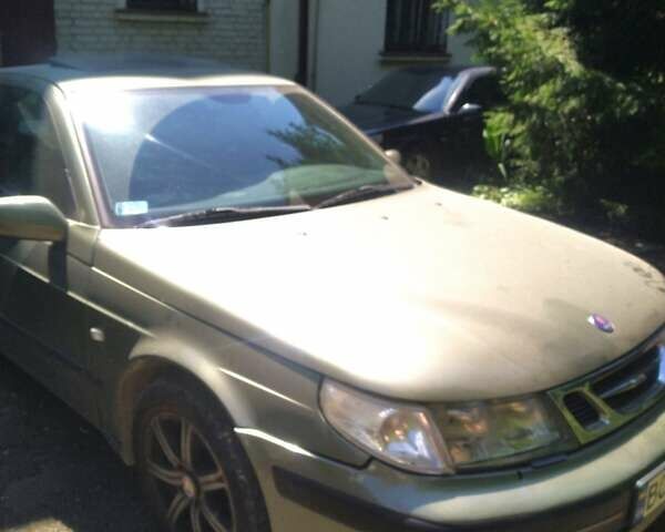 Зеленый Сааб 9-5, объемом двигателя 2.3 л и пробегом 220 тыс. км за 3600 $, фото 1 на Automoto.ua