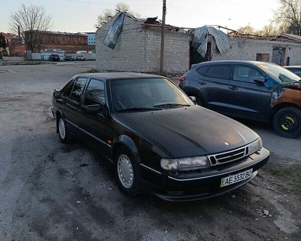 Чорний Сааб 9000, об'ємом двигуна 2 л та пробігом 488 тис. км за 2200 $, фото 1 на Automoto.ua