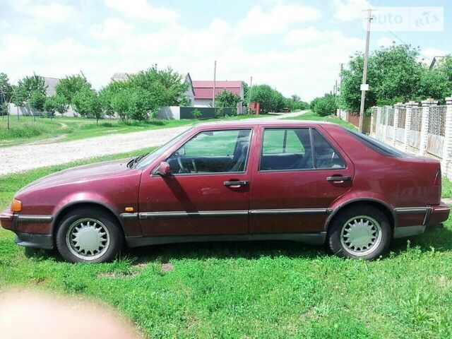 Червоний Сааб 9000, об'ємом двигуна 2 л та пробігом 500 тис. км за 1700 $, фото 1 на Automoto.ua