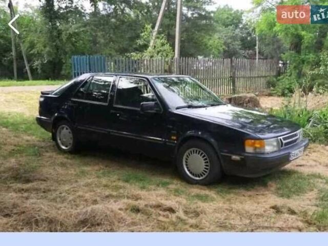 Синій Сааб 9000, об'ємом двигуна 2 л та пробігом 150 тис. км за 1500 $, фото 1 на Automoto.ua