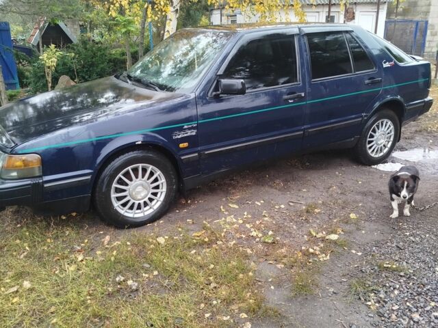 Синій Сааб 9000, об'ємом двигуна 2 л та пробігом 200 тис. км за 1302 $, фото 1 на Automoto.ua