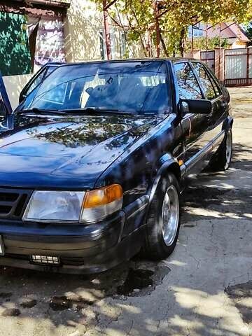 Синій Сааб 9000, об'ємом двигуна 2 л та пробігом 290 тис. км за 2200 $, фото 1 на Automoto.ua