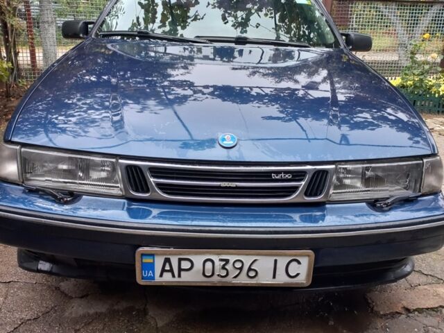 Синий Сааб 9000, объемом двигателя 2.3 л и пробегом 376 тыс. км за 2000 $, фото 1 на Automoto.ua
