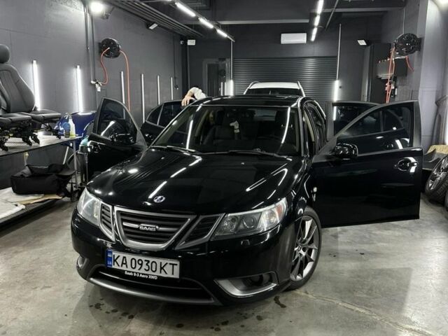 Черный Сааб Аэро, объемом двигателя 2 л и пробегом 215 тыс. км за 12500 $, фото 1 на Automoto.ua