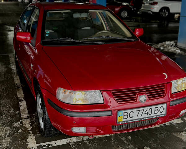 Красный Саманд ЛХ, объемом двигателя 1.6 л и пробегом 89 тыс. км за 4500 $, фото 1 на Automoto.ua