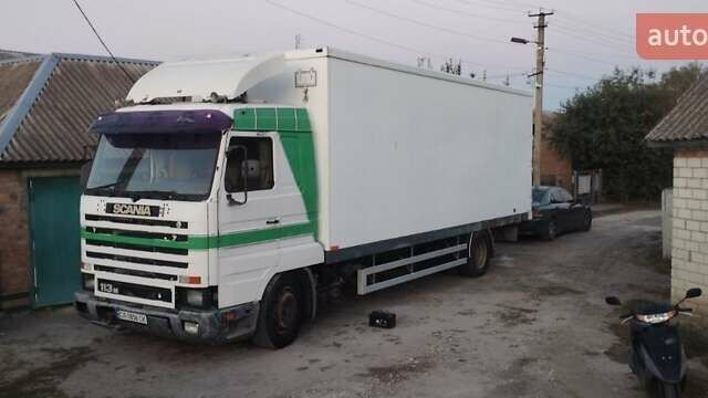Белый Сканиа 113М, объемом двигателя 11.5 л и пробегом 700 тыс. км за 6500 $, фото 1 на Automoto.ua