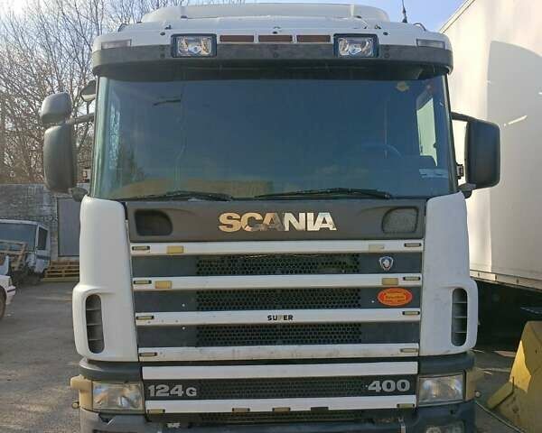 Белый Сканиа 124, объемом двигателя 12.4 л и пробегом 600 тыс. км за 3800 $, фото 1 на Automoto.ua
