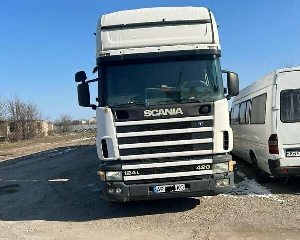Білий Сканіа 124, об'ємом двигуна 11.7 л та пробігом 420 тис. км за 17000 $, фото 1 на Automoto.ua