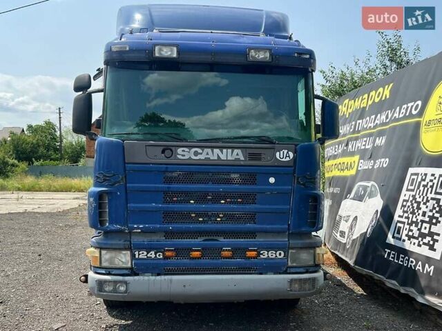 Синій Сканіа 124, об'ємом двигуна 11.75 л та пробігом 340 тис. км за 9490 $, фото 1 на Automoto.ua