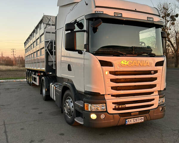 Белый Сканиа G, объемом двигателя 12.74 л и пробегом 1 тыс. км за 53000 $, фото 1 на Automoto.ua