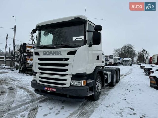 Белый Сканиа G, объемом двигателя 12.74 л и пробегом 45 тыс. км за 63257 $, фото 1 на Automoto.ua