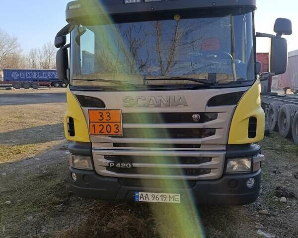 Желтый Сканиа П, объемом двигателя 11.71 л и пробегом 1 тыс. км за 14500 $, фото 1 на Automoto.ua