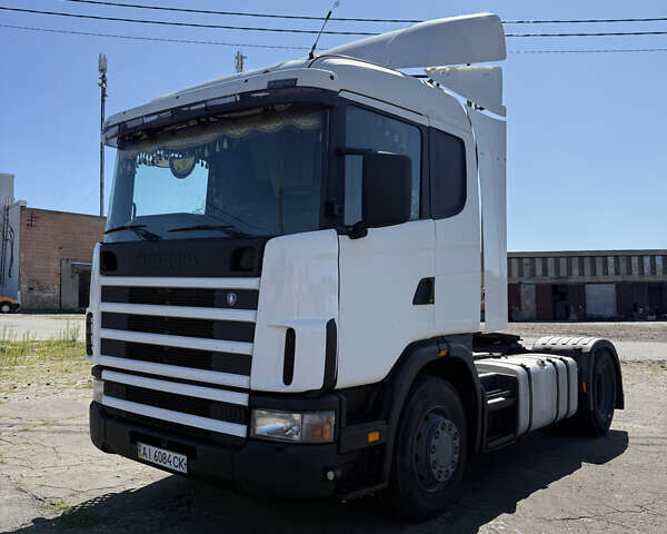 Белый Сканиа Р 114, объемом двигателя 10.64 л и пробегом 690 тыс. км за 5900 $, фото 1 на Automoto.ua