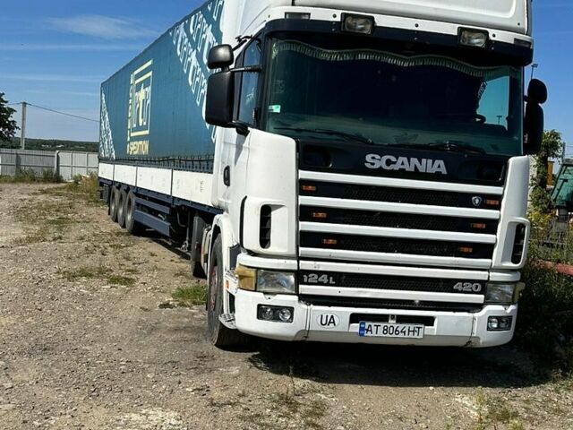Белый Сканиа Р 124, объемом двигателя 11.71 л и пробегом 1 тыс. км за 8500 $, фото 1 на Automoto.ua