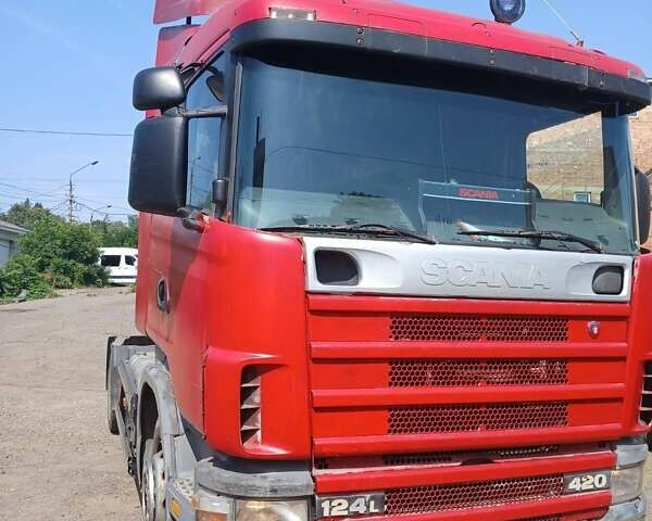 Червоний Сканіа R 124, об'ємом двигуна 11.71 л та пробігом 800 тис. км за 6500 $, фото 1 на Automoto.ua