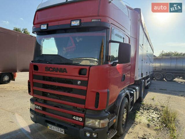 Сканиа Р 124 2004 в Виннице на Automoto.ua Красный Сканиа Р 124, объемом двигателя 11.7 л и пробегом 1 тыс. км за 25000 $, фото 1 на Automoto.ua