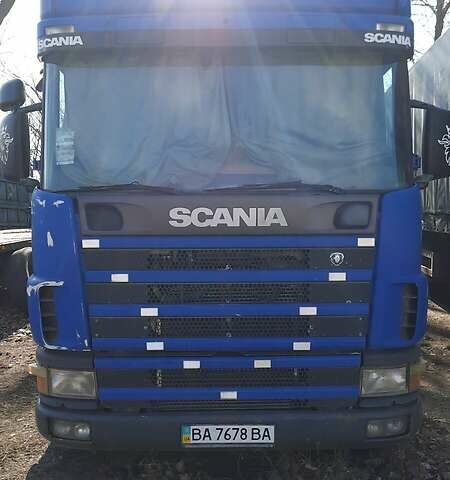 Синий Сканиа Р 124, объемом двигателя 12 л и пробегом 1000 тыс. км за 6700 $, фото 1 на Automoto.ua