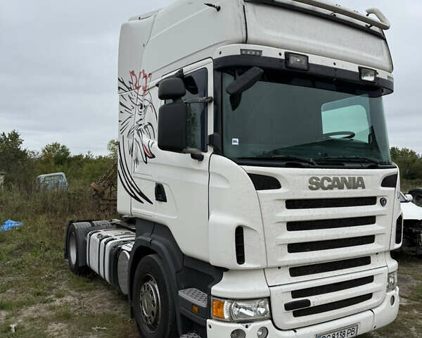 Белый Сканиа Р 380, объемом двигателя 11.71 л и пробегом 2 тыс. км за 11000 $, фото 1 на Automoto.ua