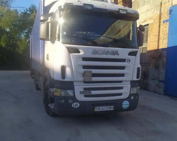 Белый Сканиа Р 420, объемом двигателя 11.71 л и пробегом 620 тыс. км за 25000 $, фото 1 на Automoto.ua