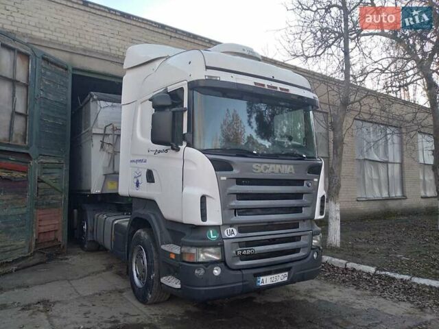 Белый Сканиа Р 420, объемом двигателя 0 л и пробегом 1 тыс. км за 19500 $, фото 1 на Automoto.ua